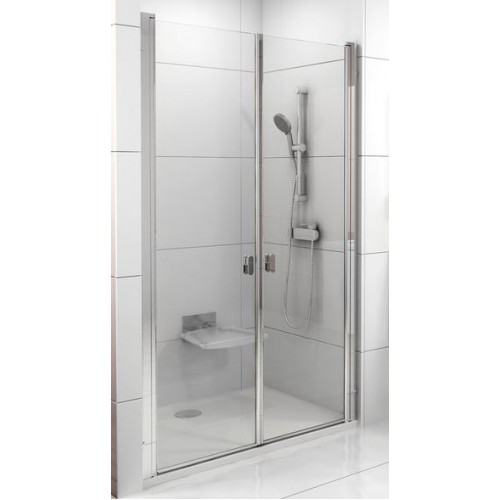Dušas Durvis Csdl2,90cm,Spīdīgs/Caurspīdīgs Stikls