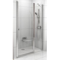 Dušas Durvis Csd2,100cm,Satīns/Caurspīdīgs Stikls