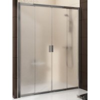 Dušas Durvis Bldp4,160cm,Spīdīgs/Grape Stikls