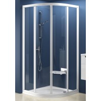 Dušas Stūris Skcp4,90cmx90cm,Satīns/Grape Stikls