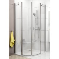 Dušas Stūris Cskk4,90cmx90cm,Spīdīgs/Caurspīdīgs Stikls