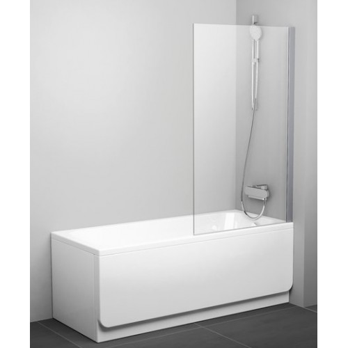 Vannas Siena Pvs1,80cm,Balts/Caurspīdīgs Stikls Vannas Siena Pvs1,80cm,Balts/Caurspīdīgs Stikls