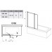Vannas Siena 10Cvs2,99cm,Spīdīgs/Caurspīdīgs Stikls Vannas Siena 10Cvs2,99cm,Spīdīgs/Caurspīdīgs Stikls