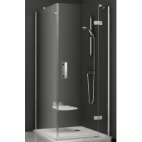 Dušas Siena Smps,100cm,Hroms/Caurspīdīgs