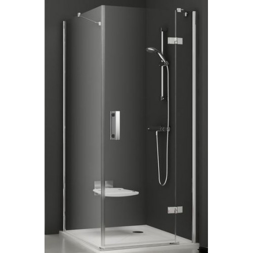 Dušas Siena Smps,100cm,Hroms/Caurspīdīgs