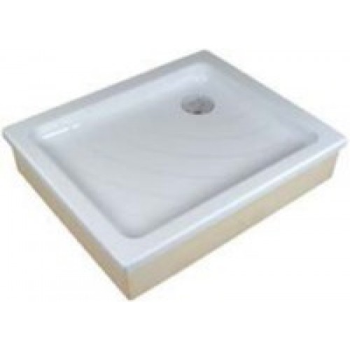 Dušas Vanniņa Aneta E,90cmx75cm,Balta