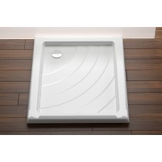 Dušas Vanniņa Aneta E,90cmx75cm,Balta