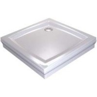 Dušas Vanniņa Perseus Pp,80cmx80cm,Balta Dušas Vanniņa Perseus Pp,80cmx80cm,Balta