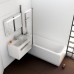 Vanna Chrome,160cmx70cm