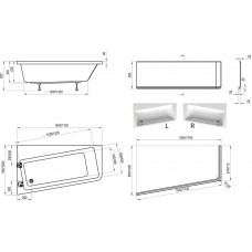 Vanna 10°,160cmx95cm