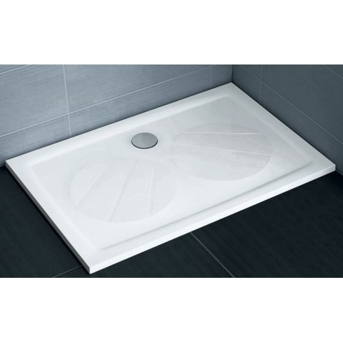 Dušas Vanniņa Gigant Pro,110cmx80cm,Balta