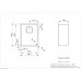 Virtuves Izlietne Texas 30X40 (L),44cmx34cm Virtuves Izlietne Texas 30X40 (L),44cmx34cm