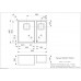 Virtuves Izlietne Texas 30X40+18X40 (L),44cmx55.3cm