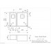 Virtuves Izlietne Texas 18X40+30X40 (L),44cmx55.3cm
