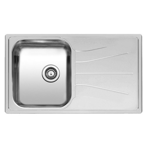 Virtuves Izlietne  Diplomat 10 Eco (R),50cmx86cm