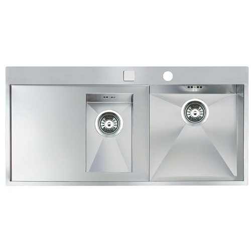 Virtuves Izlietne Ontario 4.5 Right (L),50cmx100cm Virtuves Izlietne Ontario 4.5 Right (L),50cmx100cm