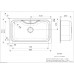 Virtuves Izlietne Jumbo (R),51cmx86cm