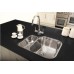 Virtuves Izlietne Alaska Right (U),47cmx57.7cm