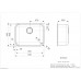 Virtuves Izlietne Ib 5040 (L),44cmx54cm Virtuves Izlietne Ib 5040 (L),44cmx54cm
