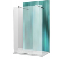Dušas Stūris Walk H120cm, briliants/caurspīdīgs stikls Dušas Stūris Walk H120cm, briliants/caurspīdīgs stikls