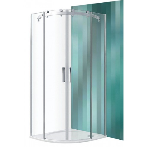 Dušas Stūris Amr2N,100cmx100cm, briliants/caurspīdīgs stikls