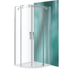 Dušas Stūris Amr2N,90cmx90cm, briliants/caurspīdīgs stikls