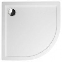 Dušas Vanniņa Flat,90cmx90cm,Balta