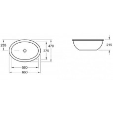 Izlietne Loop  Friends,37.5cmx56cm