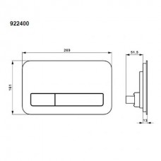 Taustiņš  Viconnect M200,16.1cmx26.9cm