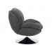 Atpūtas krēsls GRIGITTA BREGO tumši pelēks