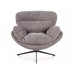 Auduma krēsls FLORENCE RAVEN pelēks Auduma krēsls FLORENCE RAVEN pelēks
